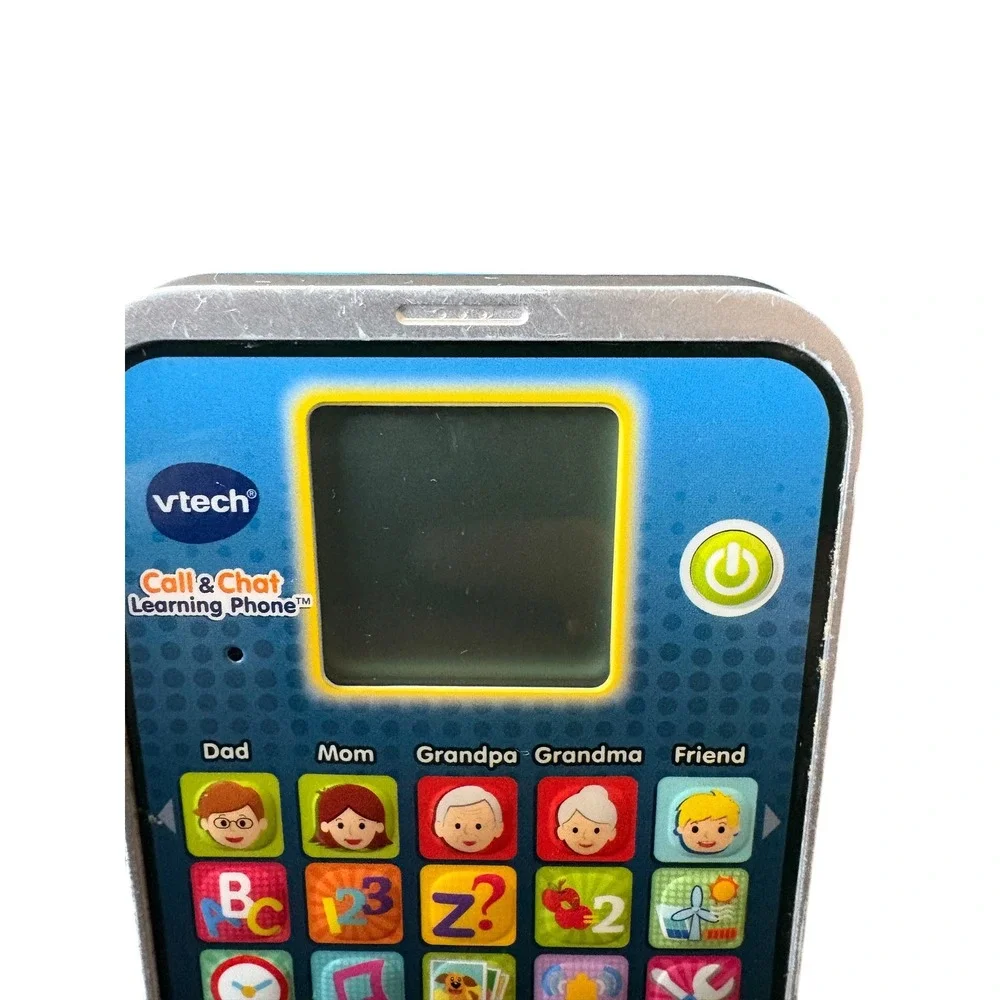 VTech Call & Chat Learning Phone Kids Toy Educational Electronic Tested‎